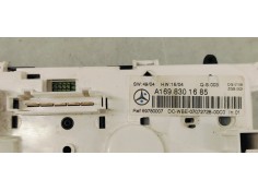 Recambio de mando climatizador para mercedes-benz clase b (w245) 180 cdi (245.207) referencia OEM IAM A1698301685  