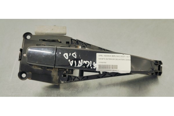 Recambio de maneta exterior delantera derecha para opel insignia berlina 2.0cdti 130 fap referencia OEM IAM 13305781  