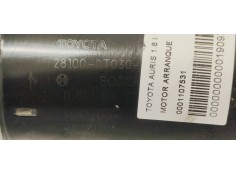 Recambio de motor arranque para toyota auris 1.6 i 132 referencia OEM IAM 0001107531  