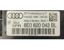 Recambio de mando climatizador para seat exeo berlina (3r2) 2.0 tdi 120 fap referencia OEM IAM 8E0820043BL  
