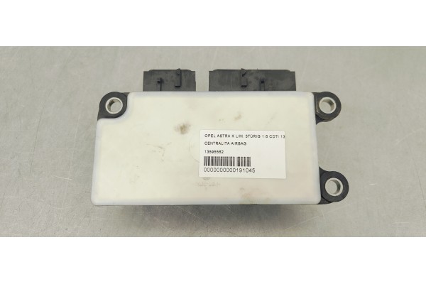 Recambio de centralita airbag para opel astra k lim. 5türig 1.6 cdti 136 fap referencia OEM IAM 13595562  