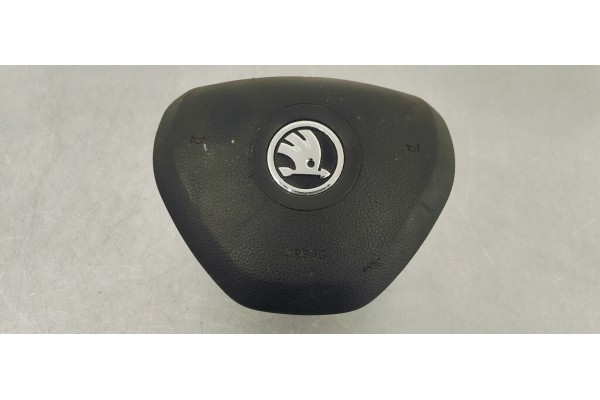 Recambio de airbag delantero izquierdo para skoda rapid 1.6 tdi 105 fap referencia OEM IAM 5E0880201  