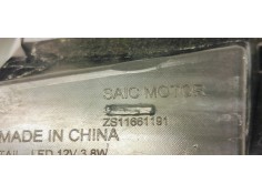 Recambio de piloto trasero derecho para mg zs 1.5 106 referencia OEM IAM 10571682  