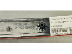 Recambio de piloto trasero izquierdo paragolpes para toyota aygo x 1.0i 72 referencia OEM IAM 819200H030  