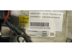 Recambio de compresor aire acondicionado para honda cr-v (re) 2.0i 150 [vtec] 4x4 referencia OEM IAM   
