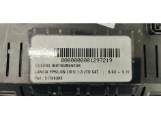 Recambio de cuadro instrumentos para lancia ypsilon (101) referencia OEM IAM 51709393  