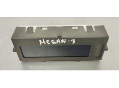 Recambio de pantalla multifuncion para renault megane iii coupe 1.5 dci 110 fap referencia OEM IAM 280346458R  