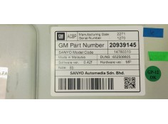 Recambio de pantalla multifuncion para opel insignia berlina 2.0cdti 130 fap referencia OEM IAM 20939145  