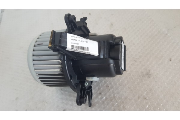 Recambio de motor calefaccion para opel vivaro furgón 2.0 cdti 123 fap referencia OEM IAM EJV00001  