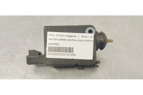 Recambio de motor cierre centralizado porton para opel zafira a elegance referencia OEM IAM 90460062  