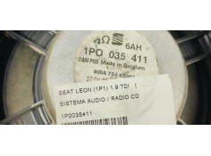 Recambio de sistema audio / radio cd para seat leon (1p1) 1.9 tdi referencia OEM IAM 1P0035411  