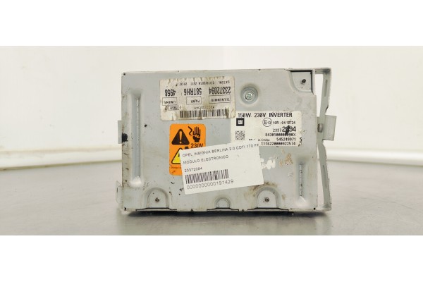 Recambio de modulo electronico para opel insignia berlina 2.0 cdti 170 fap referencia OEM IAM 23372094  