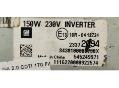 Recambio de modulo electronico para opel insignia berlina 2.0 cdti 170 fap referencia OEM IAM 23372094  