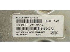 Recambio de centralita motor uce para ford ka (ccu) referencia OEM IAM 51904072  