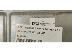 Recambio de centralita motor uce para opel insignia sports tourer 2.0 cdti referencia OEM IAM 55499362  