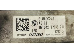 Recambio de alternador para bmw serie x1 (f48) 2.0d turbo 150 fap referencia OEM IAM 8680374  