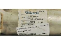 Recambio de enfriador egr para citroen c4 berlina lx referencia OEM IAM 9646762280  