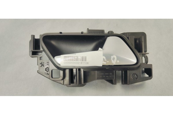 Recambio de maneta interior delantera derecha para peugeot 308 1.6hdi 92 fap referencia OEM IAM 98000000VV  