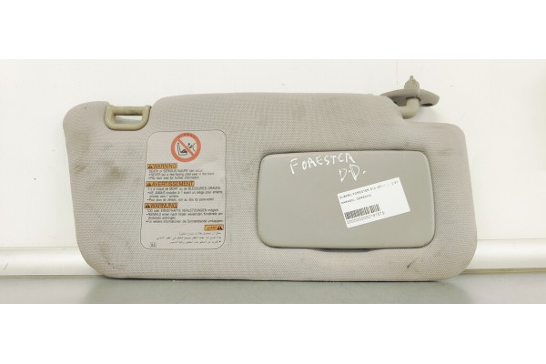 Recambio de parasol derecho para subaru forester s10 (sf) referencia OEM IAM   