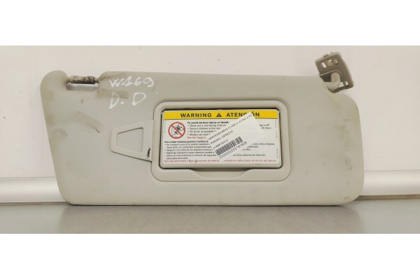 Recambio de parasol derecho para mercedes-benz clase a (w169) 2.0cdi 80 [160] fap referencia OEM IAM A1698100210  