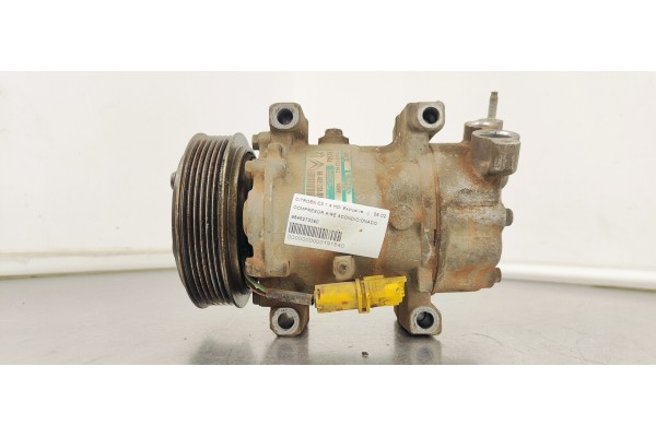 Recambio de compresor aire acondicionado para citroen c3 1.4 hdi exclusive referencia OEM IAM 9646273380  