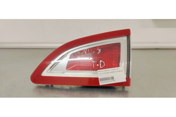 Recambio de piloto trasero derecho interior para renault scenic iii 1.9 dci 130 referencia OEM IAM   