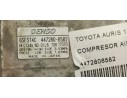 Recambio de compresor aire acondicionado para toyota auris 1.6 i 132 referencia OEM IAM 4472806582  