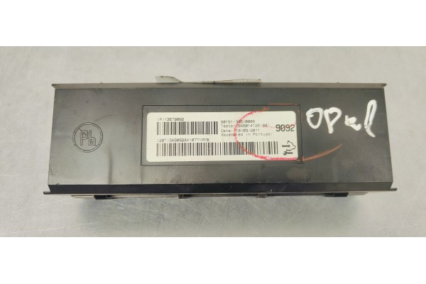 Recambio de modulo electronico para opel meriva b referencia OEM IAM 13579092  