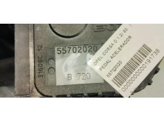 Recambio de pedal acelerador para opel corsa d 1.2i 80 referencia OEM IAM 55702020  