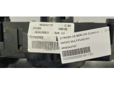 Recambio de mando multifuncion para citroen c5 berlina collection referencia OEM IAM 96592427XT  