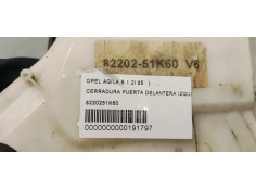 Recambio de cerradura puerta delantera izquierda para opel agila b 1.2i 85 referencia OEM IAM 8220251K60  