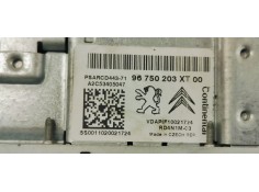 Recambio de sistema audio / radio cd para citroen c4 picasso 1.6hdi 112 fap referencia OEM IAM 96750203XT  