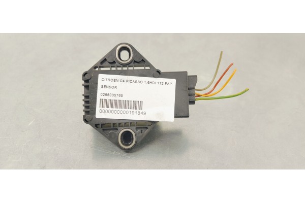 Recambio de sensor para citroen c4 picasso 1.6hdi 112 fap referencia OEM IAM 0265005765  
