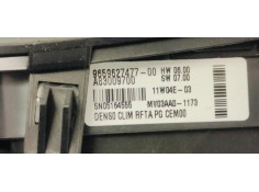 Recambio de mando climatizador para citroen c4 picasso 1.6hdi 112 fap referencia OEM IAM 9659627477  