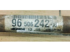 Recambio de transmision delantera izquierda para citroen c3 1.4 hdi exclusive referencia OEM IAM 9650624280  