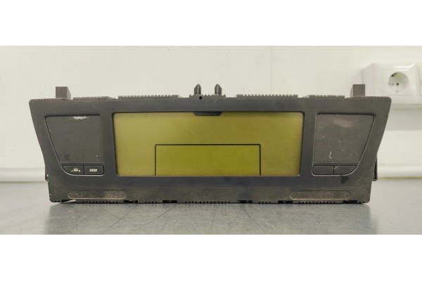 Recambio de cuadro instrumentos para citroen c4 grand picasso exclusive plus referencia OEM IAM 9666704380  