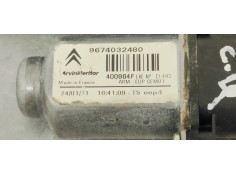 Recambio de elevalunas delantero derecho para citroen c4 grand picasso exclusive referencia OEM IAM 9674032480  