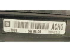 Recambio de cuadro instrumentos para opel insignia berlina 2.0cdti 130 fap referencia OEM IAM 22783076  