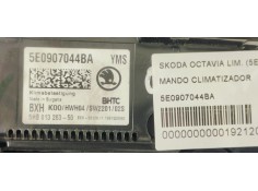 Recambio de mando climatizador para skoda octavia lim. (5e3) 1.0 tsi 115 fap referencia OEM IAM 5E0907044BA  