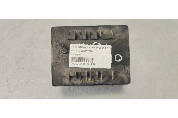 Recambio de modulo electronico para opel insignia sports tourer 2.0 cdti 130 fap referencia OEM IAM 13317368  