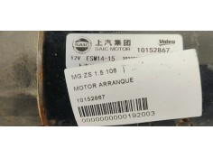 Recambio de motor arranque para mg zs 1.5 106 referencia OEM IAM 10152867  