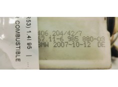 Recambio de tapa exterior combustible para mini mini (r50,r53) 1.4i 95 referencia OEM IAM 67116985880  