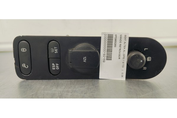 Recambio de mando retrovisor para seat altea xl (5p5) 1.9 tdi referencia OEM IAM 5P0863263  