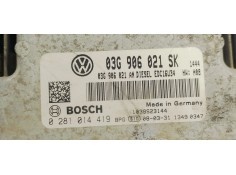 Recambio de centralita motor uce para seat altea xl (5p5) 1.9 tdi referencia OEM IAM 0281014419  