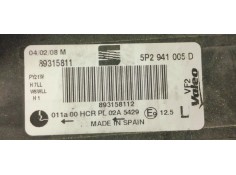 Recambio de faro izquierdo para seat leon (1p1) sport referencia OEM IAM 5P2941005D  