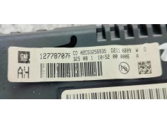 Recambio de pantalla multifuncion para chevrolet cruze 1.6 i 113 referencia OEM IAM 12778707F  
