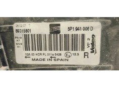 Recambio de faro derecho para seat altea xl (5p5) 1.9 tdi referencia OEM IAM 5P1941006D  