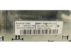 Recambio de sistema audio / radio cd para seat altea (5p1) arena referencia OEM IAM 5P2035186A  