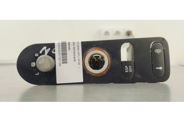 Recambio de mando retrovisor para seat leon (1p1) 1.9 tdi referencia OEM IAM 5P0863263  