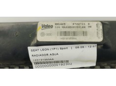 Recambio de radiador agua para seat leon (1p1) sport referencia OEM IAM 1K0121253AA  